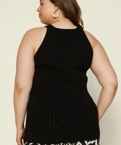 SKIES ARE BLUE New In Plus Size Plus Size - Scallop Hem Knit Top 7 SKIES ARE BLUE New In Plus Size Plus Size - Scallop Hem Knit Top