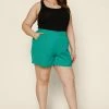 SKIES ARE BLUE New In Plus Size Plus Size - Recycled Tailored Shorts 2 SKIES ARE BLUE New In Plus Size Plus Size - Recycled Tailored Shorts