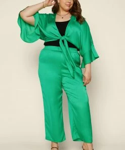 SKIES ARE BLUE Plus Size - Palazzo Pants 9 SKIES ARE BLUE Plus Size - Palazzo Pants