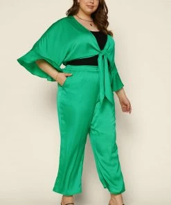 SKIES ARE BLUE Plus Size - Palazzo Pants