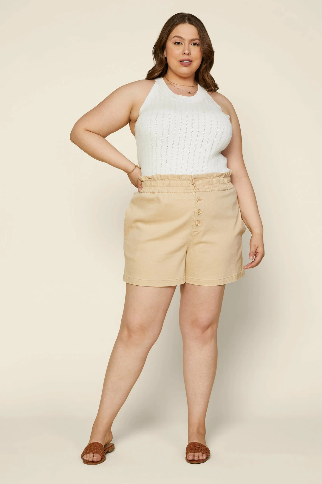 SKIES ARE BLUE Plus Size - Scallop Hem Knit Top New In Plus Size 6 SKIES ARE BLUE Plus Size - Scallop Hem Knit Top New In Plus Size