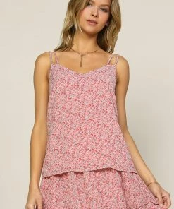 SKIES ARE BLUE Ditsy Floral Cami Top New In Clothing