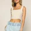 SKIES ARE BLUE Square Neck Crop Top New In Clothing 1 SKIES ARE BLUE Square Neck Crop Top New In Clothing