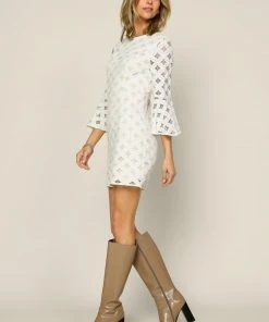 SKIES ARE BLUE Floral Lace Mini Dress 10 SKIES ARE BLUE Floral Lace Mini Dress