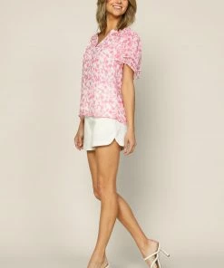 SKIES ARE BLUE Sweet Floral Ruffled Top New In Clothing 11 SKIES ARE BLUE Sweet Floral Ruffled Top New In Clothing