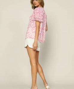 SKIES ARE BLUE Sweet Floral Ruffled Top New In Clothing 13 SKIES ARE BLUE Sweet Floral Ruffled Top New In Clothing