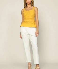 SKIES ARE BLUE Sleeveless Eyelet Top 8 SKIES ARE BLUE Sleeveless Eyelet Top