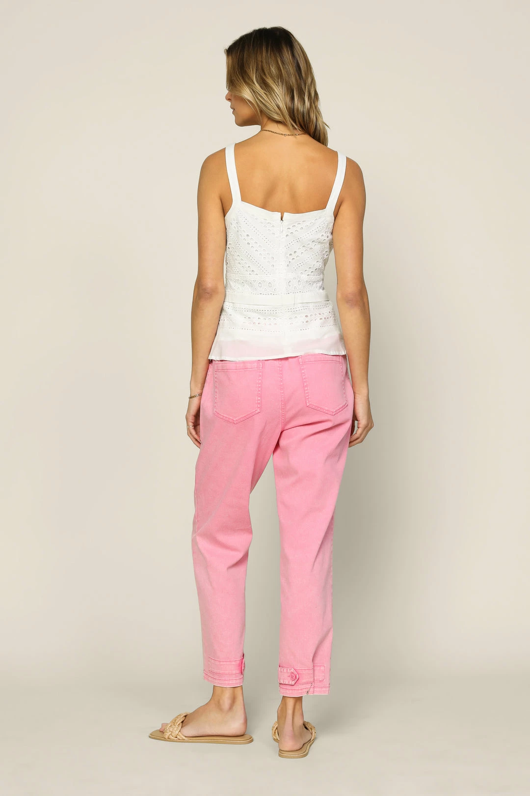 SKIES ARE BLUE Sleeveless Eyelet Top New In Clothing 7 SKIES ARE BLUE Sleeveless Eyelet Top New In Clothing