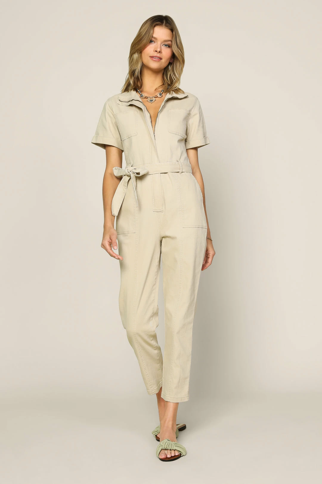 SKIES ARE BLUE Washed Utility Jumpsuit 3 SKIES ARE BLUE Washed Utility Jumpsuit