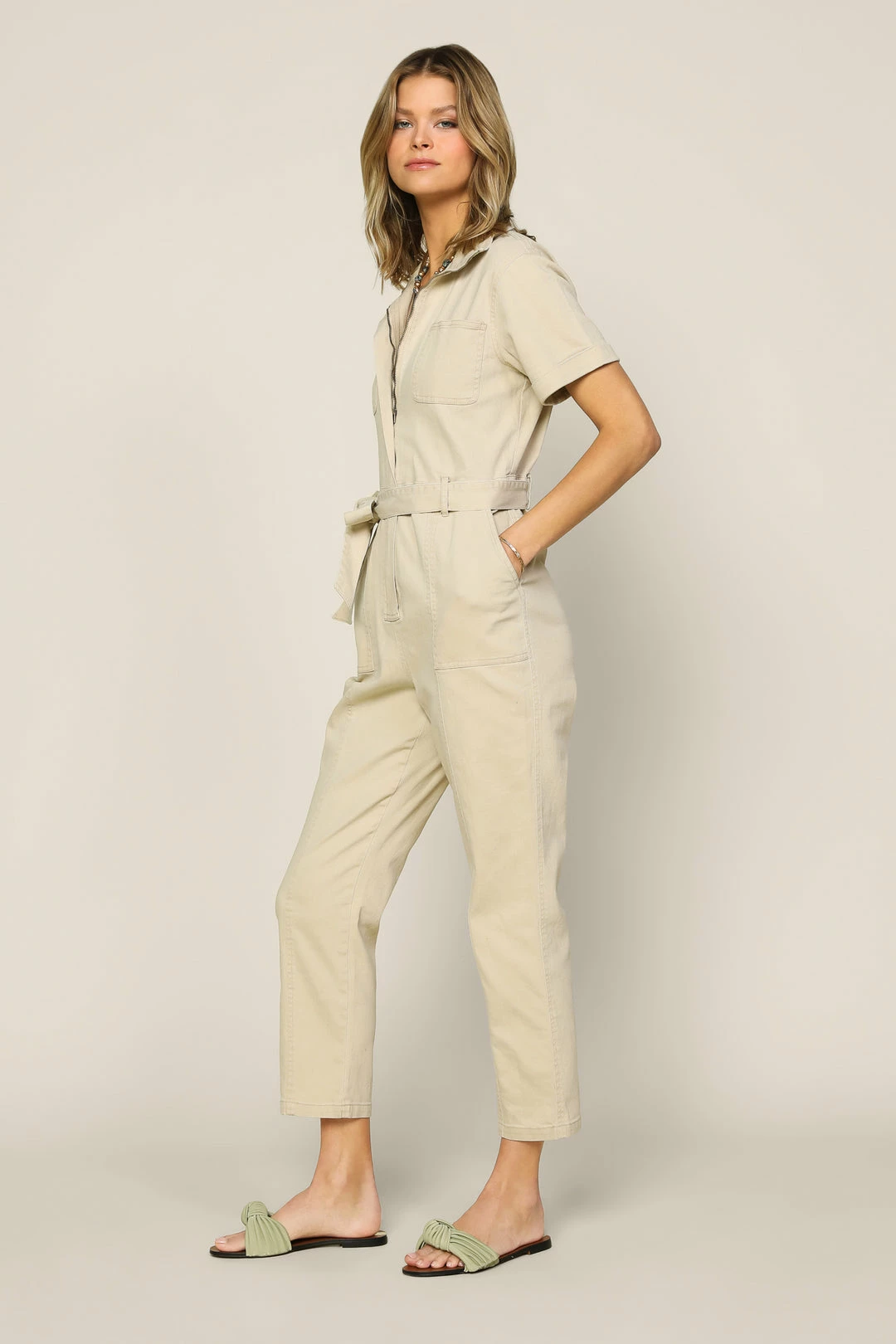 SKIES ARE BLUE Washed Utility Jumpsuit 4 SKIES ARE BLUE Washed Utility Jumpsuit