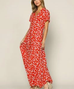 SKIES ARE BLUE New In Clothing Floral Print Maxi Shirt Dress 8 SKIES ARE BLUE New In Clothing Floral Print Maxi Shirt Dress