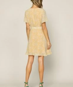 SKIES ARE BLUE Floral Wrap Mini Dress New In Clothing 13 SKIES ARE BLUE Floral Wrap Mini Dress New In Clothing