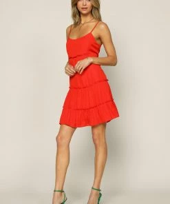 SKIES ARE BLUE Ruffled Cami Mini Dress New In Clothing 8 SKIES ARE BLUE Ruffled Cami Mini Dress New In Clothing