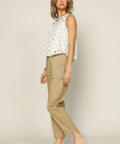 SKIES ARE BLUE New In Clothing Floral Lace Tank Top