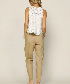 SKIES ARE BLUE New In Clothing Floral Lace Tank Top