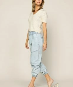 SKIES ARE BLUE Knit Polo Top New In Clothing 8 SKIES ARE BLUE Knit Polo Top New In Clothing