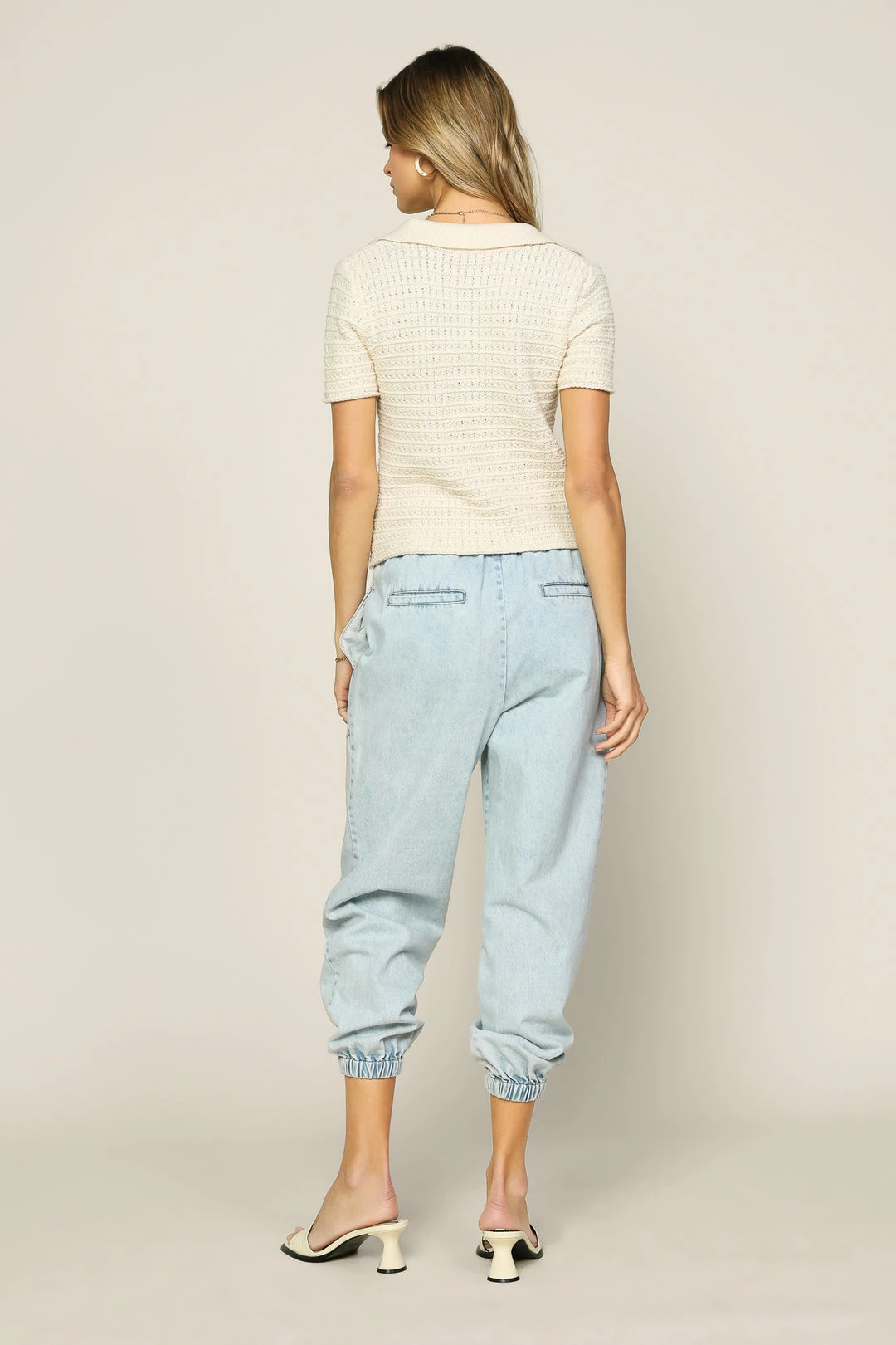 SKIES ARE BLUE Knit Polo Top New In Clothing 6 SKIES ARE BLUE Knit Polo Top New In Clothing