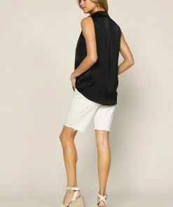 SKIES ARE BLUE New In Clothing Sleeveless Button Down Top 9 SKIES ARE BLUE New In Clothing Sleeveless Button Down Top