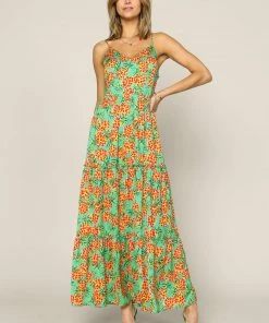 SKIES ARE BLUE New In Clothing Tropical Print Maxi Dress 16 SKIES ARE BLUE New In Clothing Tropical Print Maxi Dress