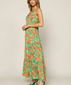 SKIES ARE BLUE New In Clothing Tropical Print Maxi Dress 18 SKIES ARE BLUE New In Clothing Tropical Print Maxi Dress