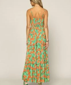 SKIES ARE BLUE New In Clothing Tropical Print Maxi Dress 19 SKIES ARE BLUE New In Clothing Tropical Print Maxi Dress