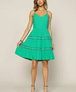 SKIES ARE BLUE Lace Detailed Mini Dress New In Clothing