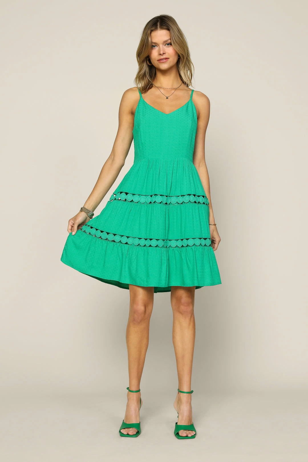 SKIES ARE BLUE Lace Detailed Mini Dress New In Clothing 3 SKIES ARE BLUE Lace Detailed Mini Dress New In Clothing