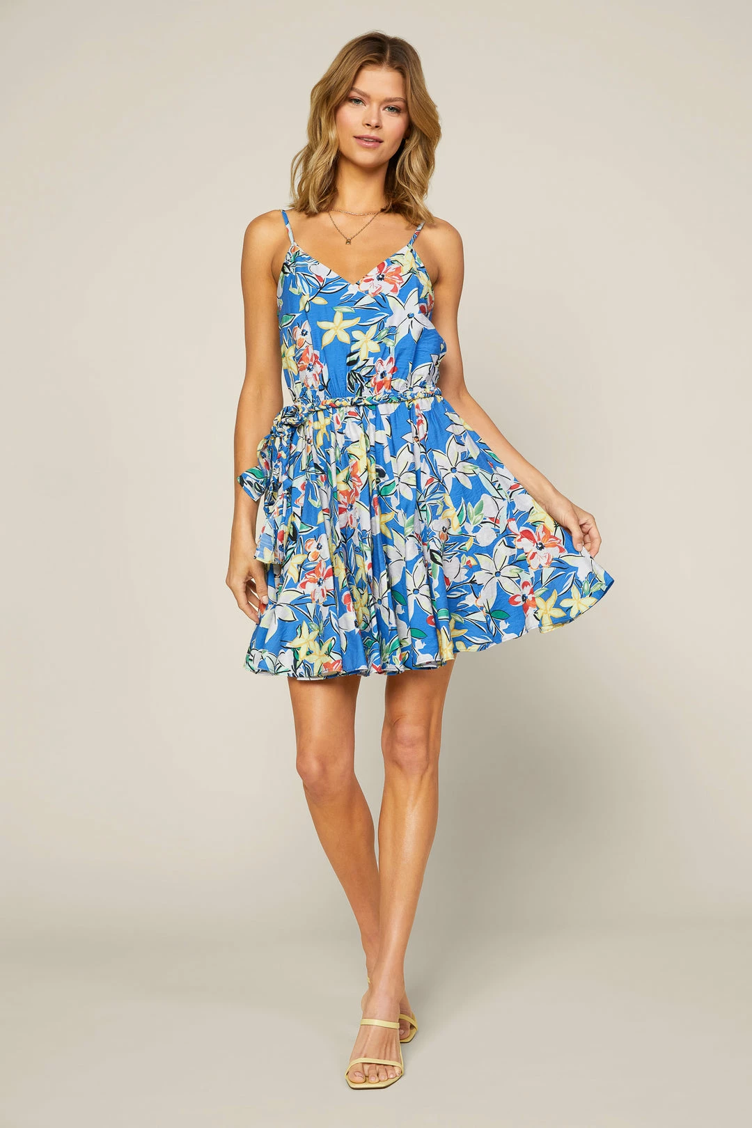 SKIES ARE BLUE Floral Print Mini Dress New In Clothing 3 SKIES ARE BLUE Floral Print Mini Dress New In Clothing