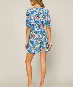SKIES ARE BLUE New In Clothing Floral Print Romper