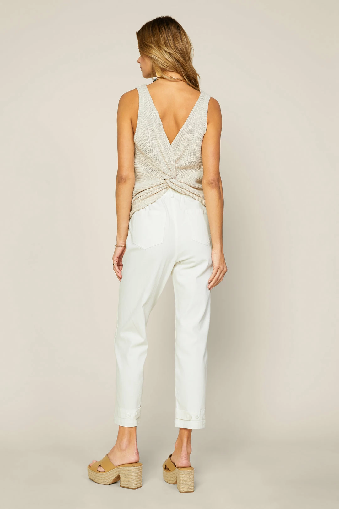 SKIES ARE BLUE Cross Back Knit Top New In Clothing 6 SKIES ARE BLUE Cross Back Knit Top New In Clothing