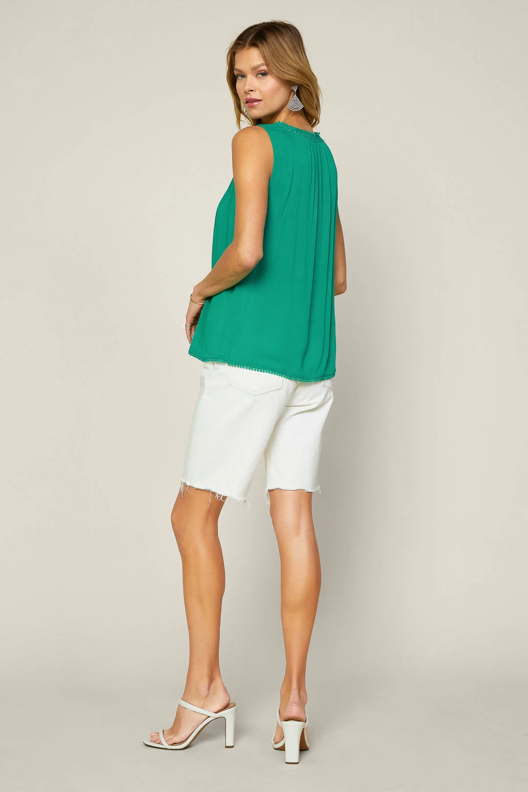 SKIES ARE BLUE Lace Detail Tank Top 6 SKIES ARE BLUE Lace Detail Tank Top