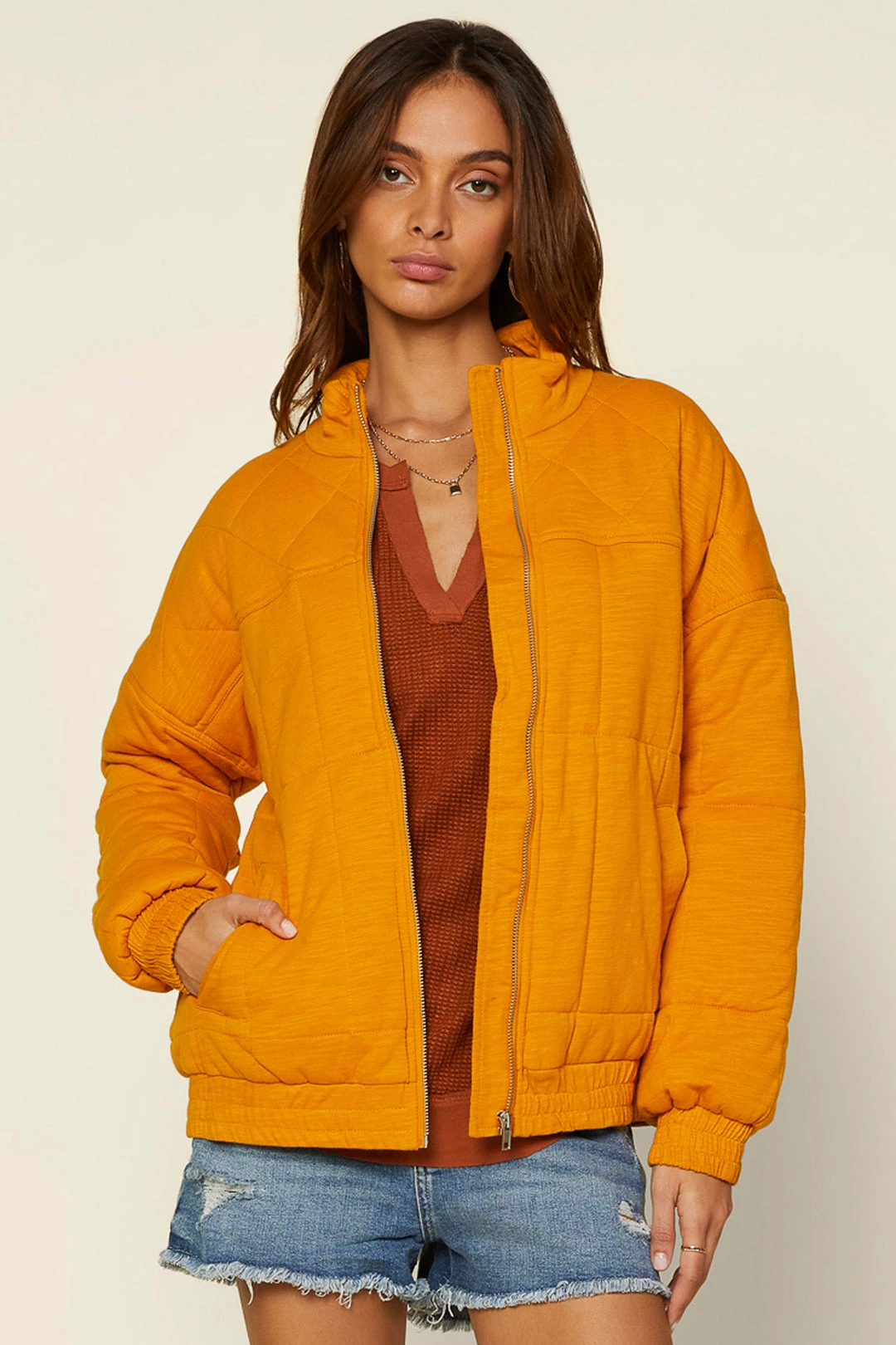 SKIES ARE BLUE Clothing Chiara Quilted Puffer Jacket 3 SKIES ARE BLUE Clothing Chiara Quilted Puffer Jacket