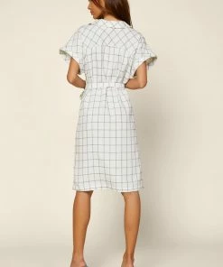 SKIES ARE BLUE Clothing Button Down Collared Shirt Dress 11 SKIES ARE BLUE Clothing Button Down Collared Shirt Dress
