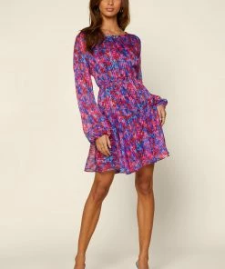 SKIES ARE BLUE Multicolor Flowy Mini Dress 12 SKIES ARE BLUE Multicolor Flowy Mini Dress