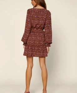 SKIES ARE BLUE Floral Smocked Ruffle Dress Clothing 9 SKIES ARE BLUE Floral Smocked Ruffle Dress Clothing