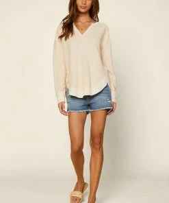 SKIES ARE BLUE Waffled Textured Knit Top Clothing 10 SKIES ARE BLUE Waffled Textured Knit Top Clothing