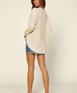 SKIES ARE BLUE Waffled Textured Knit Top Clothing 9 SKIES ARE BLUE Waffled Textured Knit Top Clothing