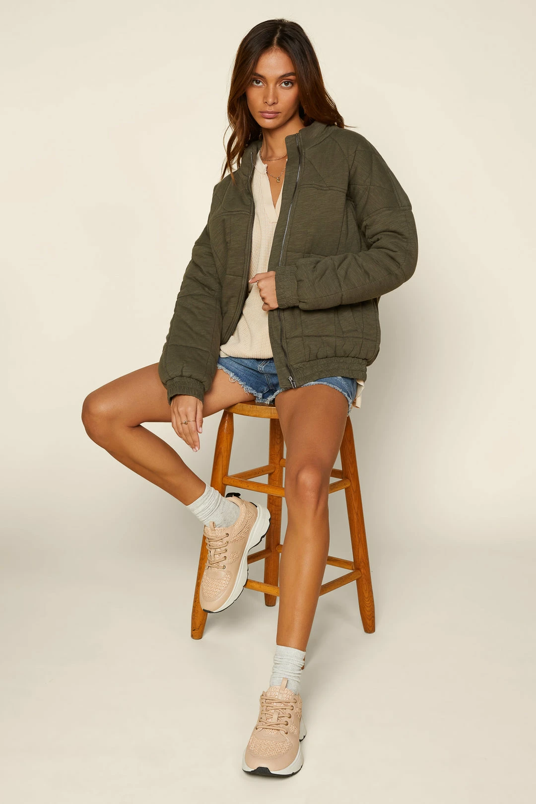 SKIES ARE BLUE Chiara Quilted Puffer Jacket 3 SKIES ARE BLUE Chiara Quilted Puffer Jacket