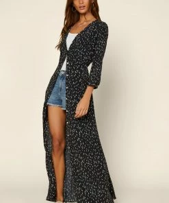 SKIES ARE BLUE Sonia Button Down Dress