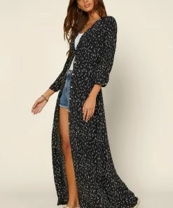 SKIES ARE BLUE Sonia Button Down Dress