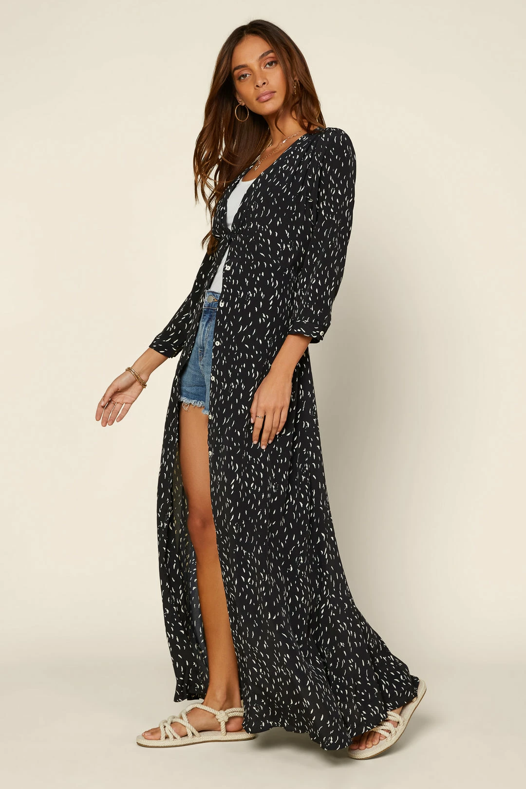 SKIES ARE BLUE Sonia Button Down Dress 4 SKIES ARE BLUE Sonia Button Down Dress