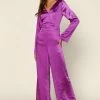 SKIES ARE BLUE Flared Long Sleeve Jumpsuit 2 SKIES ARE BLUE Flared Long Sleeve Jumpsuit