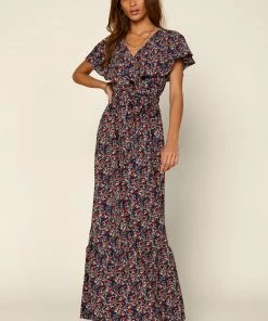 SKIES ARE BLUE Scarlett Floral Maxi Dress 9 SKIES ARE BLUE Scarlett Floral Maxi Dress