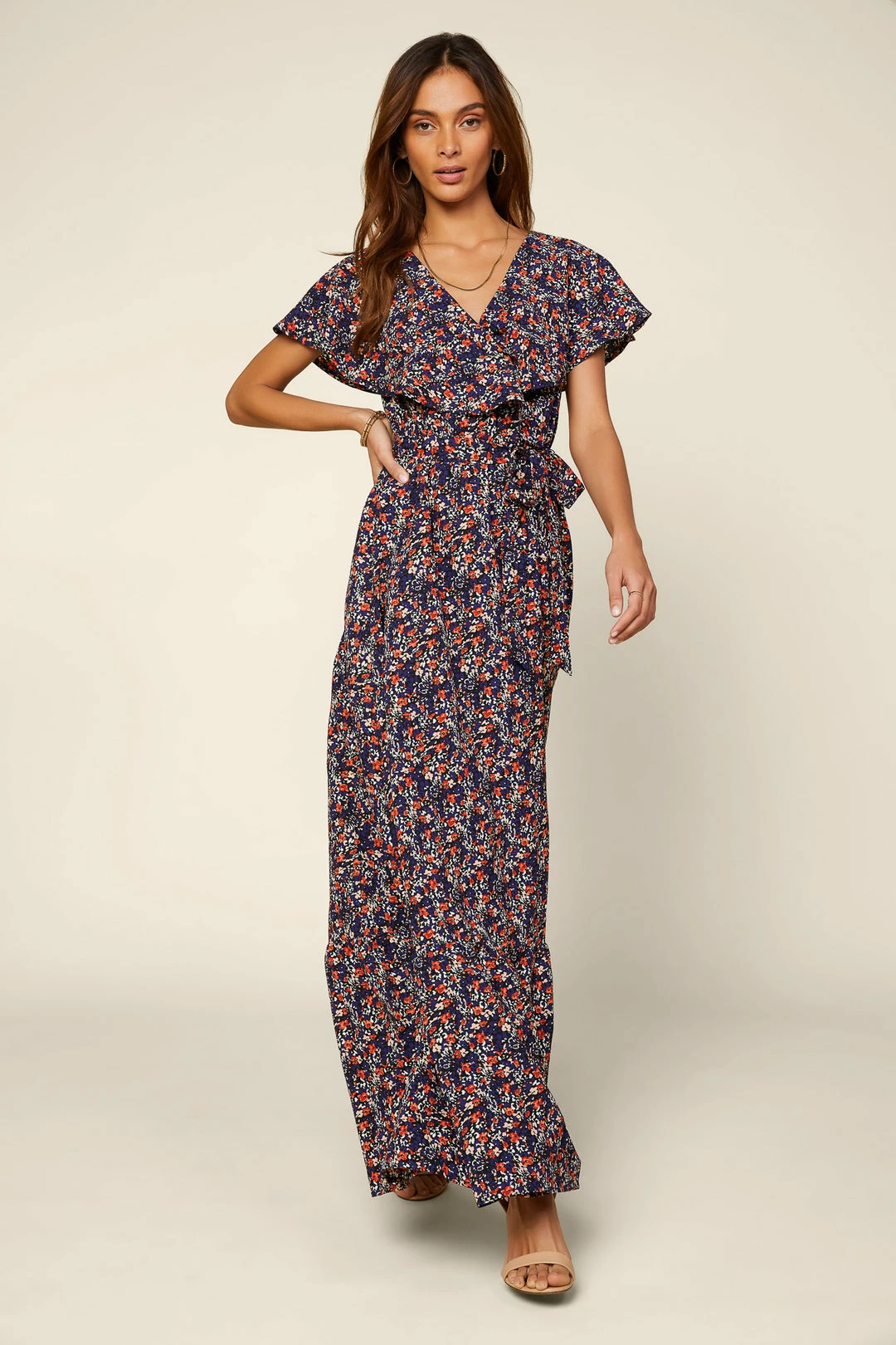 SKIES ARE BLUE Scarlett Floral Maxi Dress 6 SKIES ARE BLUE Scarlett Floral Maxi Dress