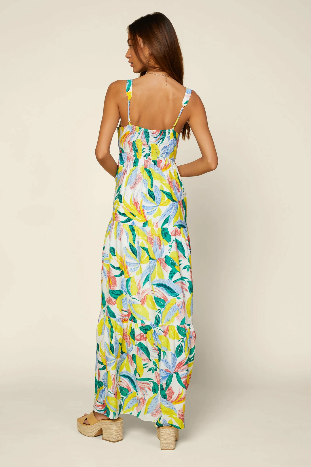 SKIES ARE BLUE Floral Tiered Maxi Dress New In Clothing 5 SKIES ARE BLUE Floral Tiered Maxi Dress New In Clothing