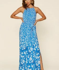 SKIES ARE BLUE Ashley Floral Maxi Dress Clothing 10 SKIES ARE BLUE Ashley Floral Maxi Dress Clothing