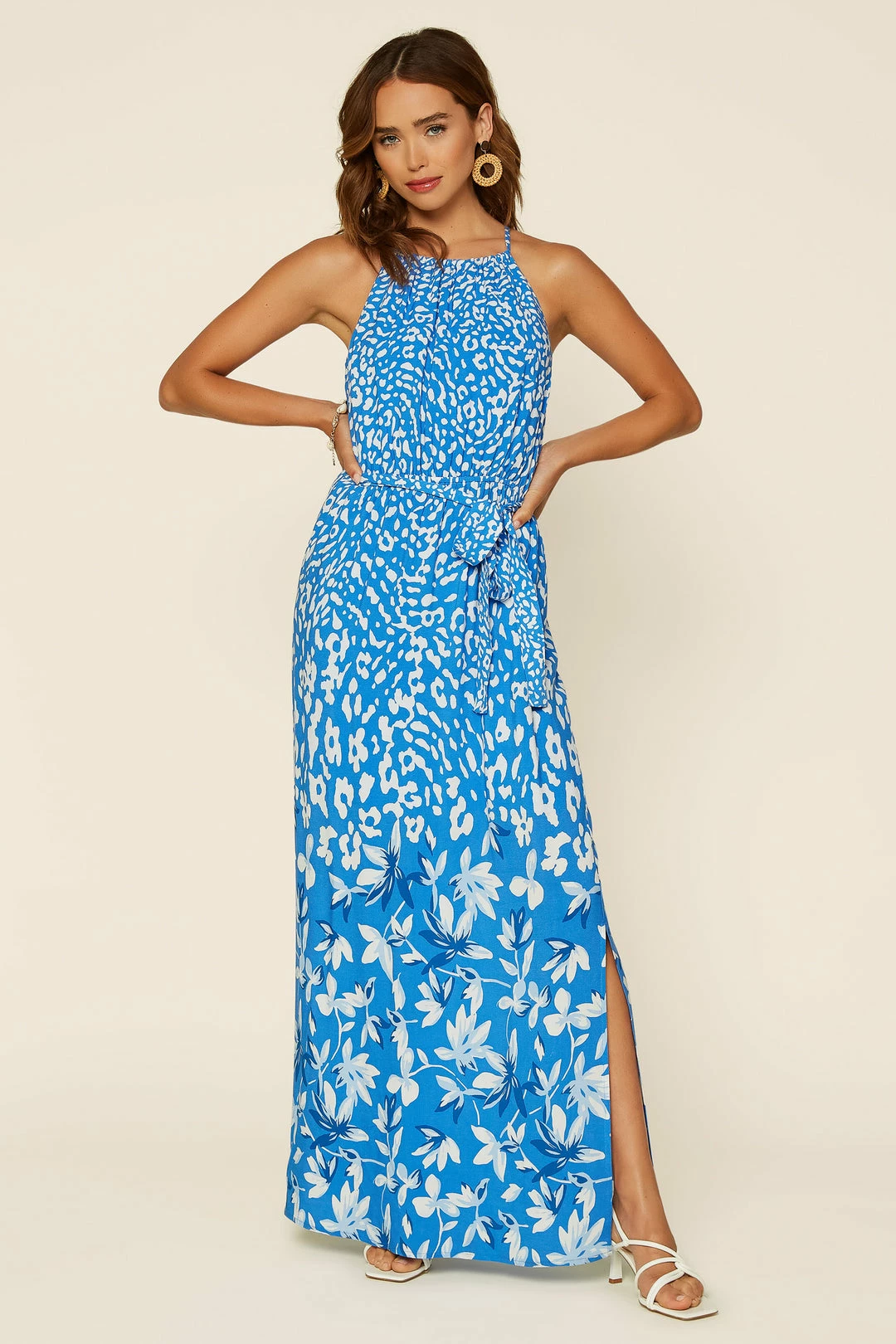 SKIES ARE BLUE Ashley Floral Maxi Dress Clothing 6 SKIES ARE BLUE Ashley Floral Maxi Dress Clothing