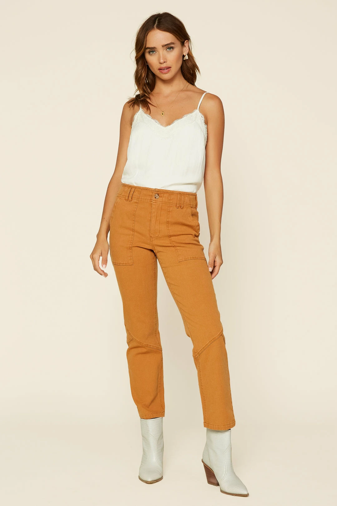 SKIES ARE BLUE Clothing Rue Washed Utility Pants 4 SKIES ARE BLUE Clothing Rue Washed Utility Pants