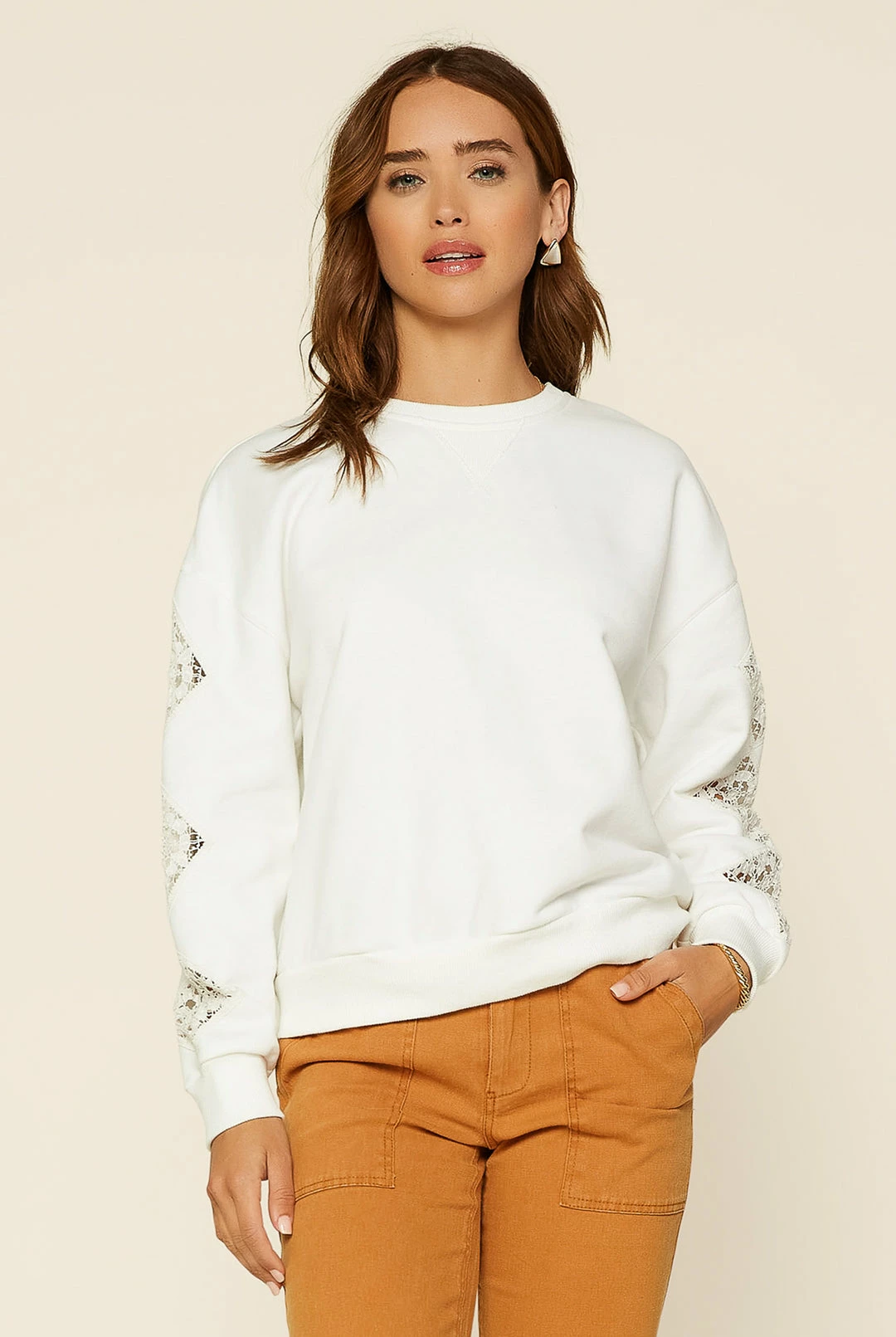 SKIES ARE BLUE Clothing Samantha Crochet Knit Top 5 SKIES ARE BLUE Clothing Samantha Crochet Knit Top