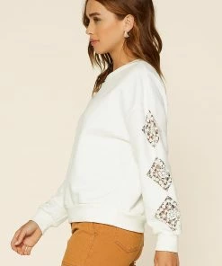 SKIES ARE BLUE Clothing Samantha Crochet Knit Top 10 SKIES ARE BLUE Clothing Samantha Crochet Knit Top